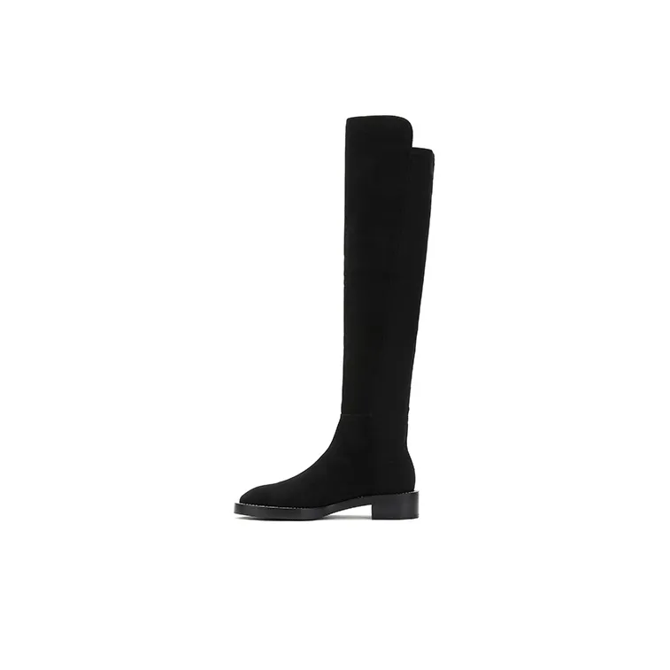 Stuart Weitzman/SW 5050 Shine Boot Over the knee Boots Women's Black-0