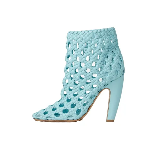 Bottega Veneta Canalazzo Ankle Boots Women's Blue