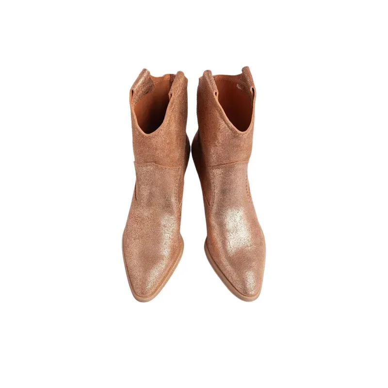 Pedro García Arkansas Ankle Boots 4cm Women's Pink-3