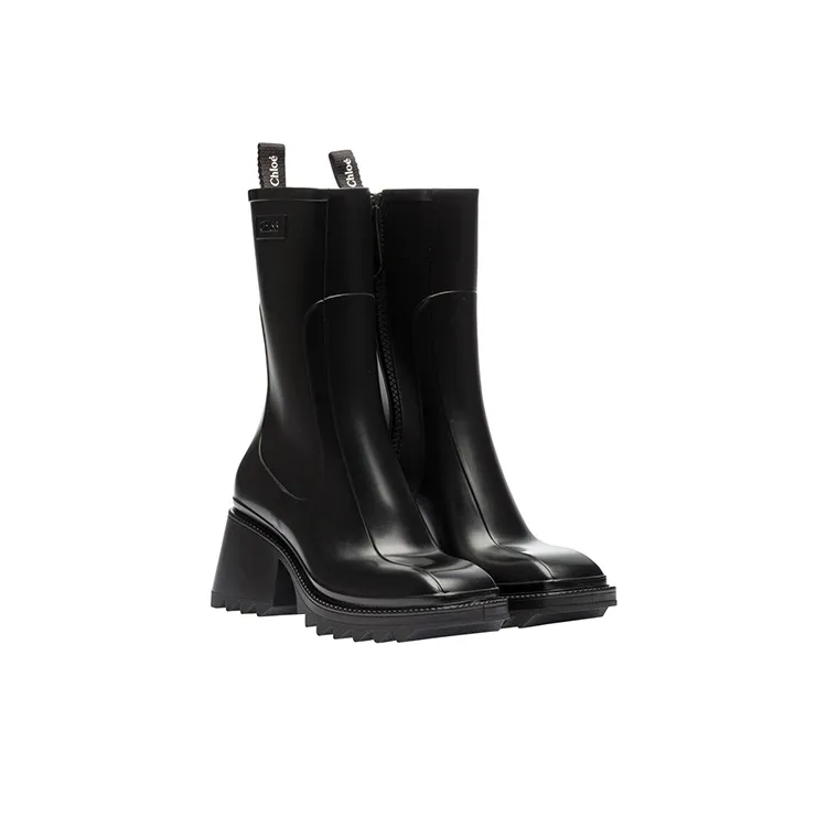 Chloe Betty Ankle Boots Women's Black-3