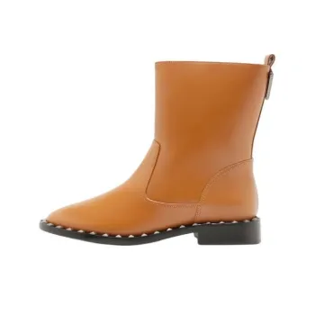 Schutz Bennie Ankle Boots Women's Orange