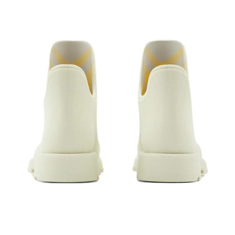 Burberry Ankle Boots Women's White-3