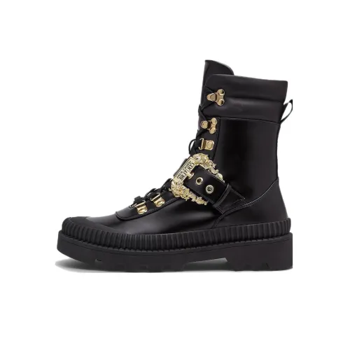 VERSACE JEANS Couture Versace Fashion Ankle Boots Women's Black