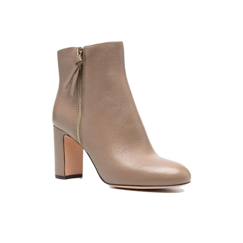 kate spade 85mm Leather Ankle Boots-2
