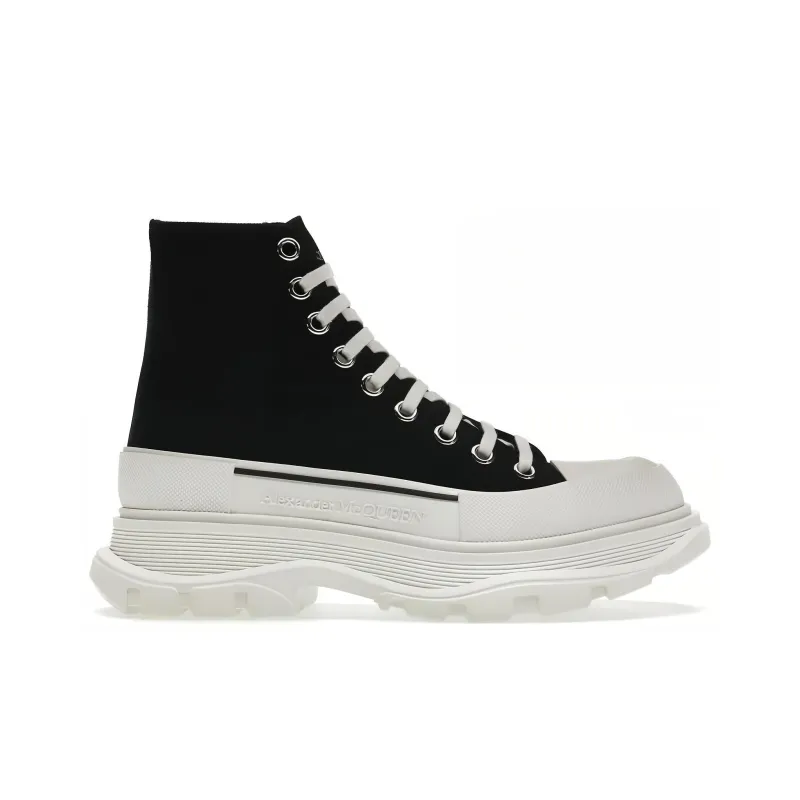 Alexander McQueen Tread Slick Lace-Up Boots-1