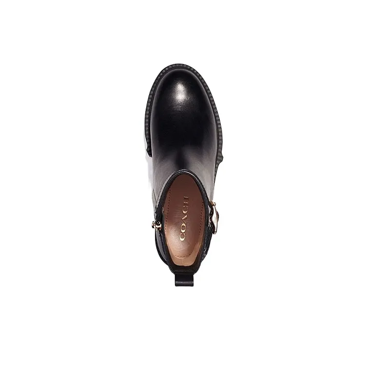COACH Lacey Ankle Boots Women's Black-3