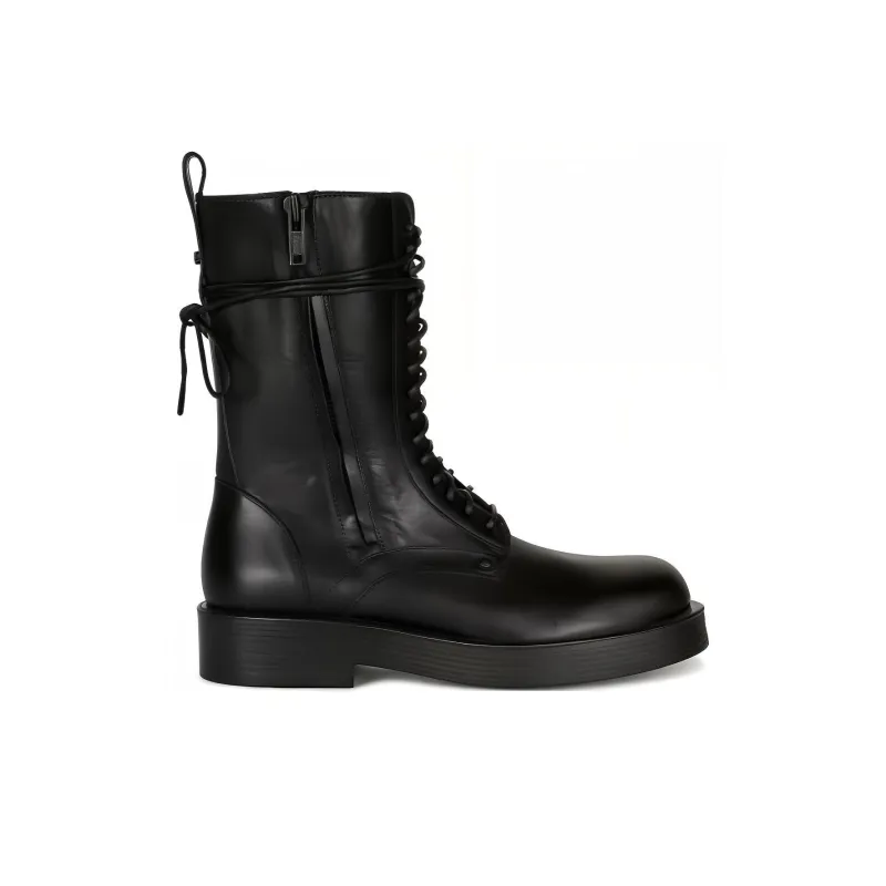 Ann Demeulemeester Ankle Boots 4cm Men's Black-1