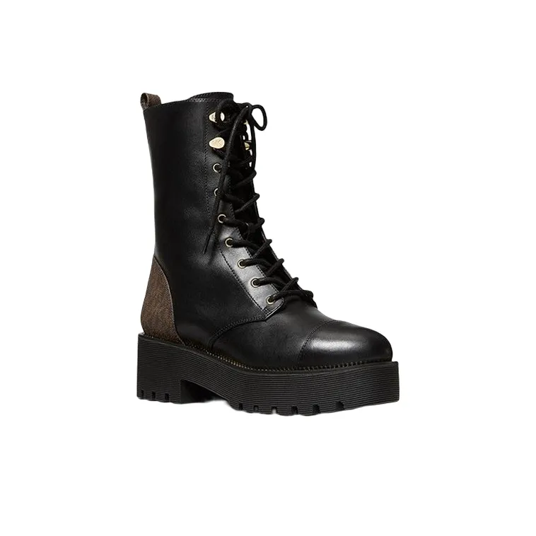MICHAEL KORS Bryce Ankle Boots Women's Black Brown-2