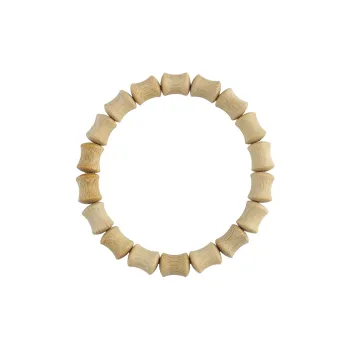 Blooming Petals Bamboo Wood Bracelets Unisex