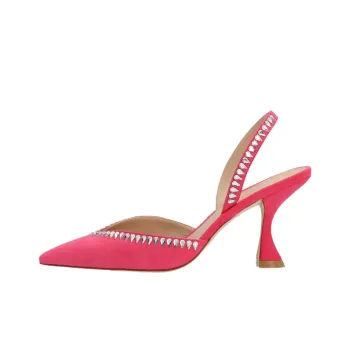 Stuart Weitzman/SW Chunky Heel High Heels 8.5cm Women's Pink