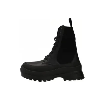 Stella McCartney Chelsea Knit Lace Up Trace Boots Women's