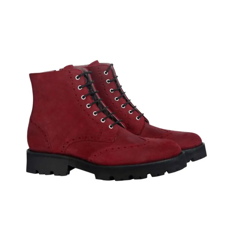 BARKER Kelsey Ankle Boots Women's Red-2