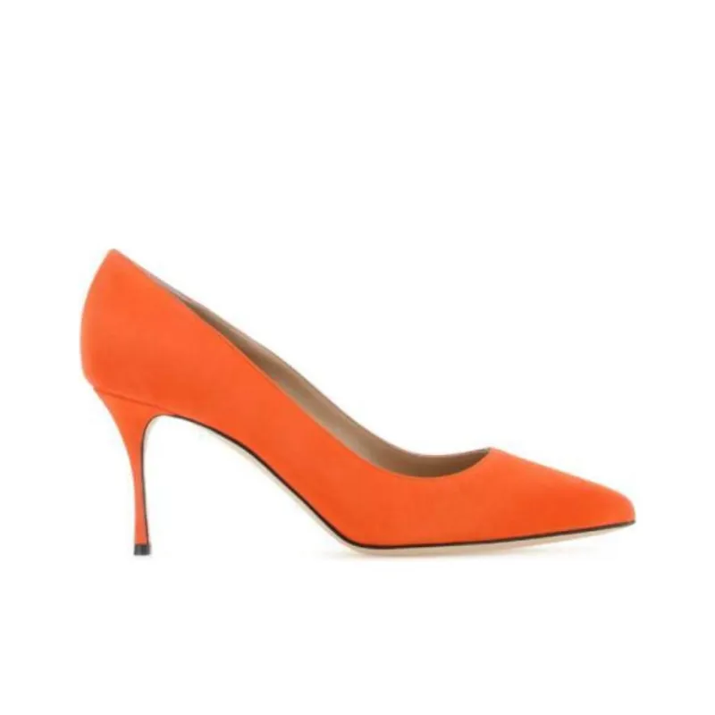 SERGIO ROSSI Godiva Pointed-Toe Pumps-1