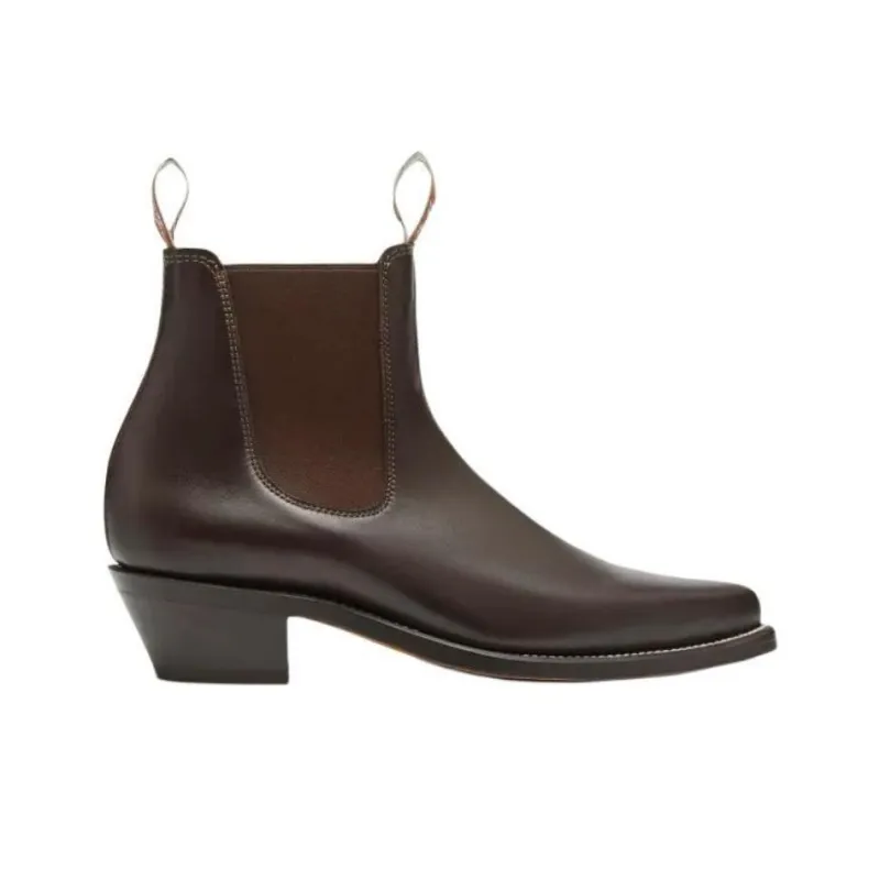 R.M.WILLIAMS Millicent Short Chelsea Boots 4.5cm Women's Brown-1