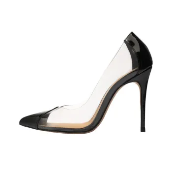 Schutz Cendi Slim Heel High Heels 11cm Women's Black