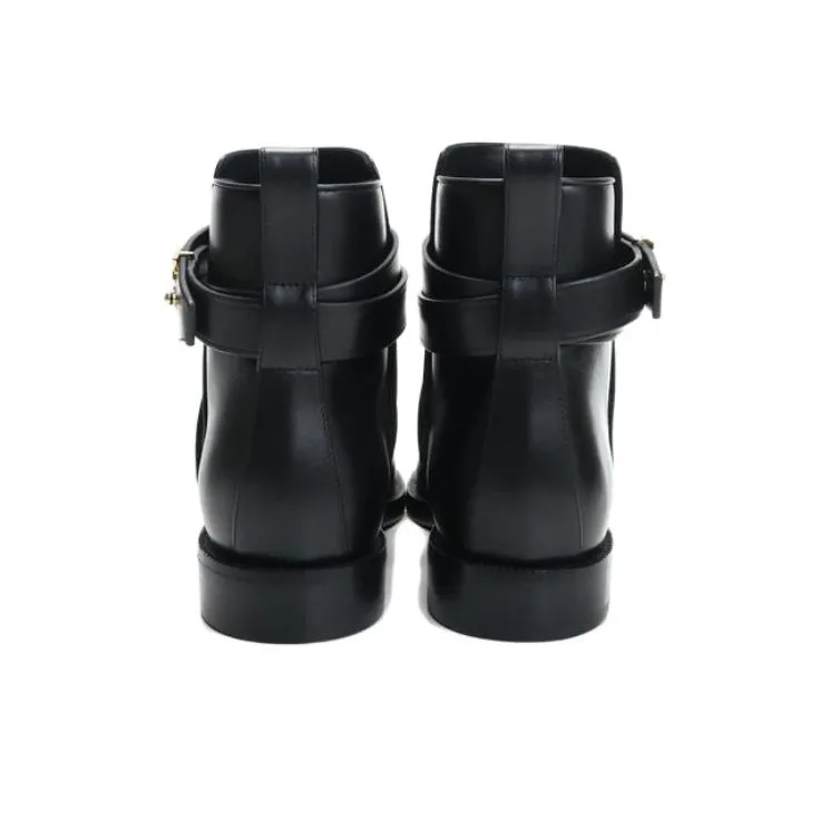 Burberry Ankle Boots Women's Black-2
