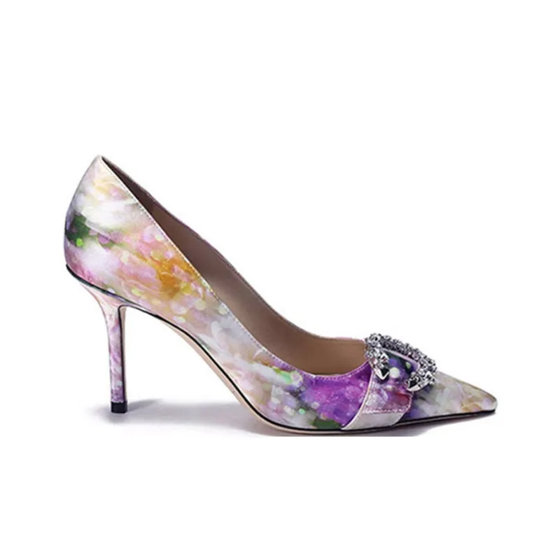 Jimmy Choo Slim Heel High Heels 8.cm Women's Multicolor-1