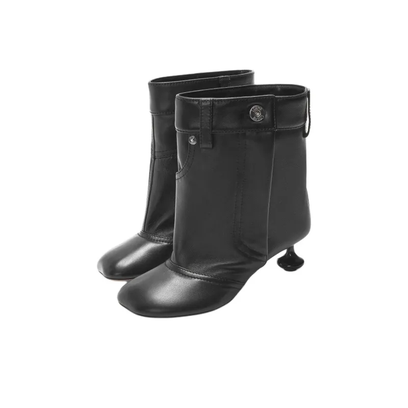 LOEWE Toy Ankle Boots 4.5cm Women's Black-2