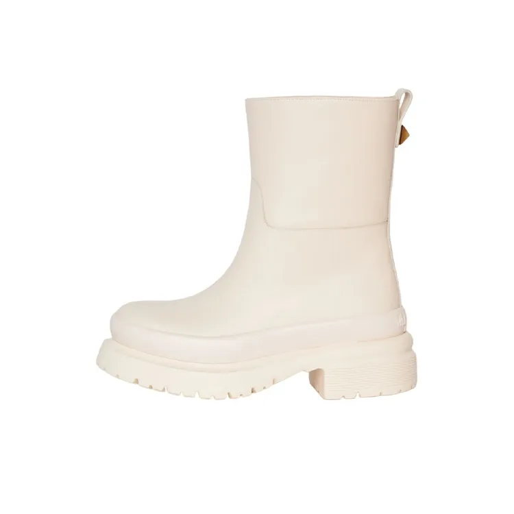Valentino High Top Boot Ivory Women's-0