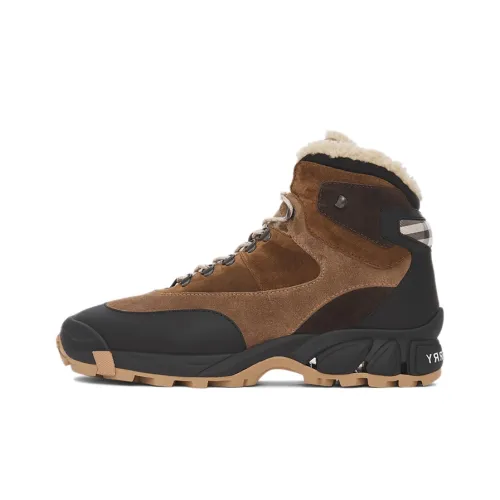 Burberry Tor Shearling Lined Black Brown