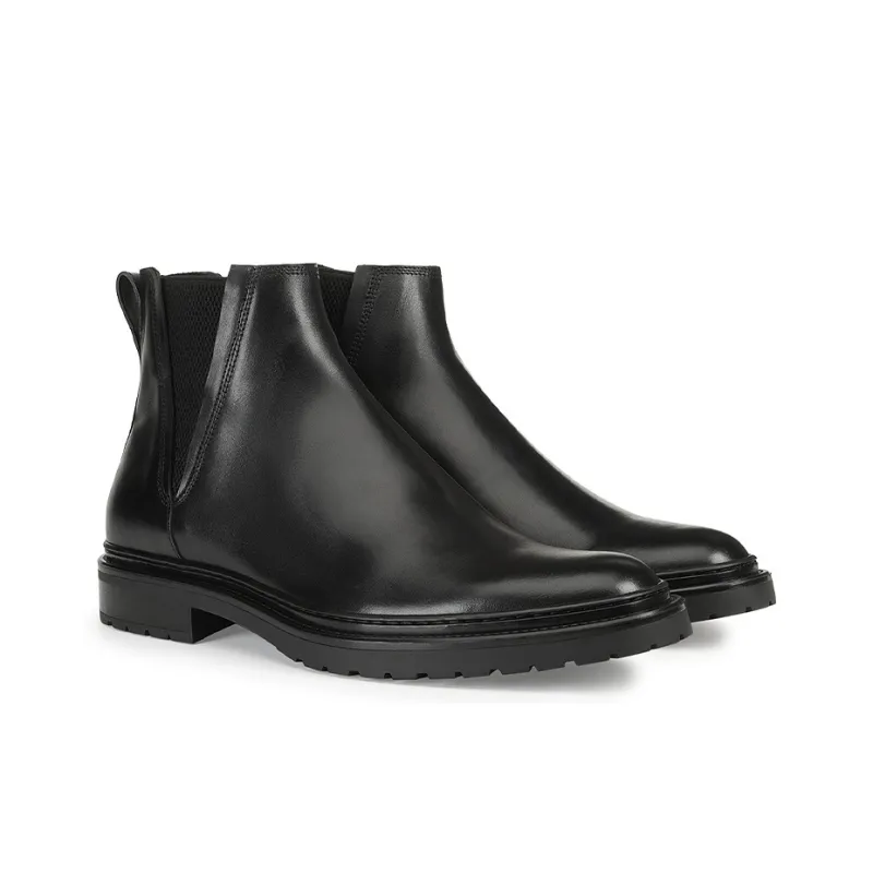 SERGIO ROSSI Ankle Boots Men Black-1