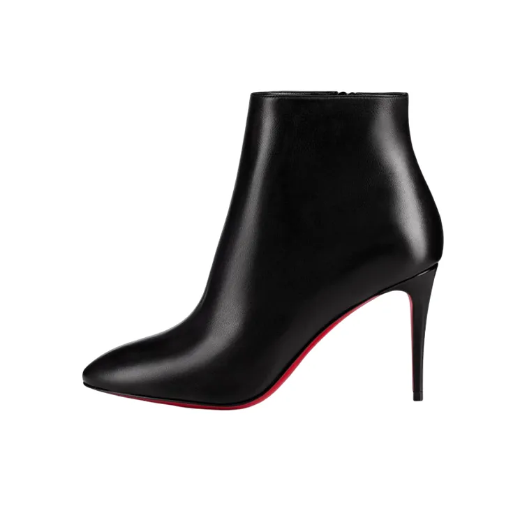 CL LUBOTING Eloise Booty Ankle Boots Women's Black-0