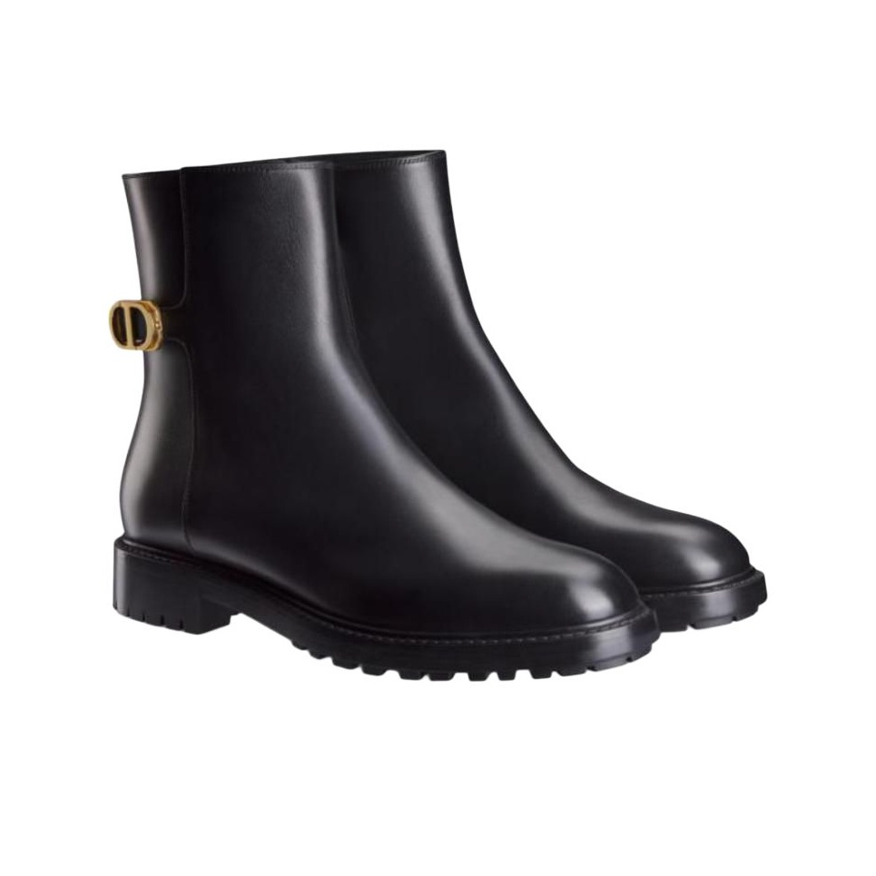 ショートブーツ・ブーティ DIOR 30 MONTAIGNE ANKLE BOOTS DIOR 30 Montaigne Ankle Boots Women's Black - POIZON