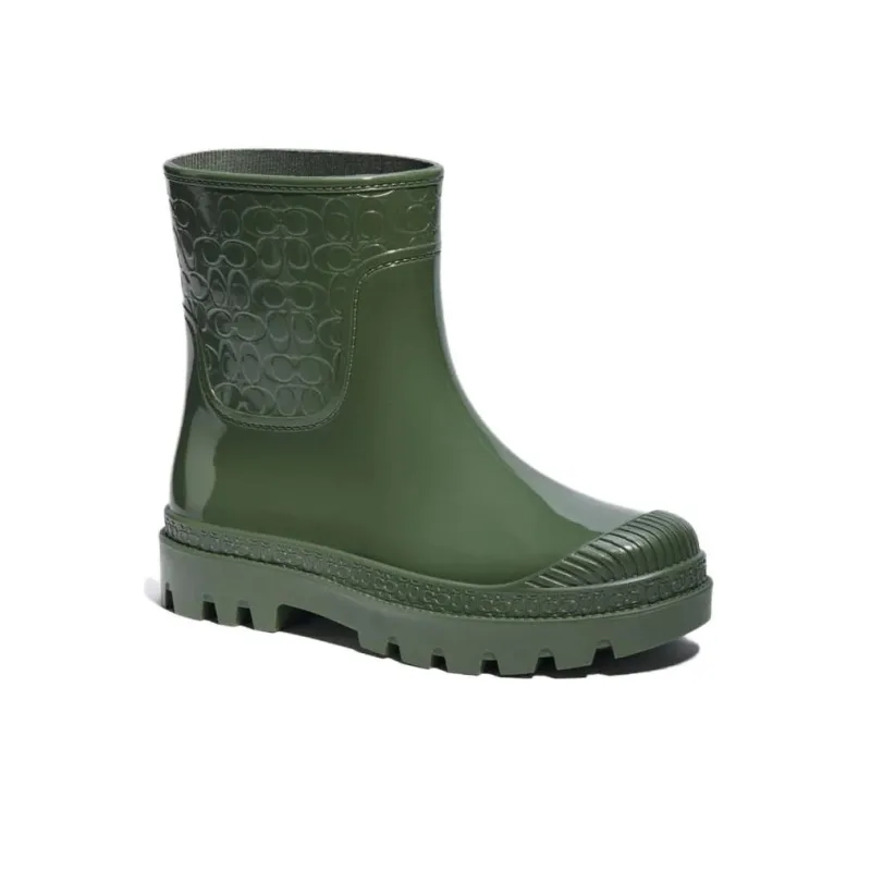 COACH Millie Ankle Boots Women's Green-2