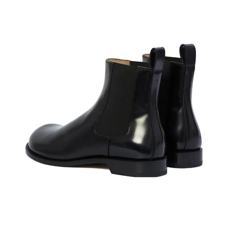 LOEWE Campo Leather Chelsea Boots-3