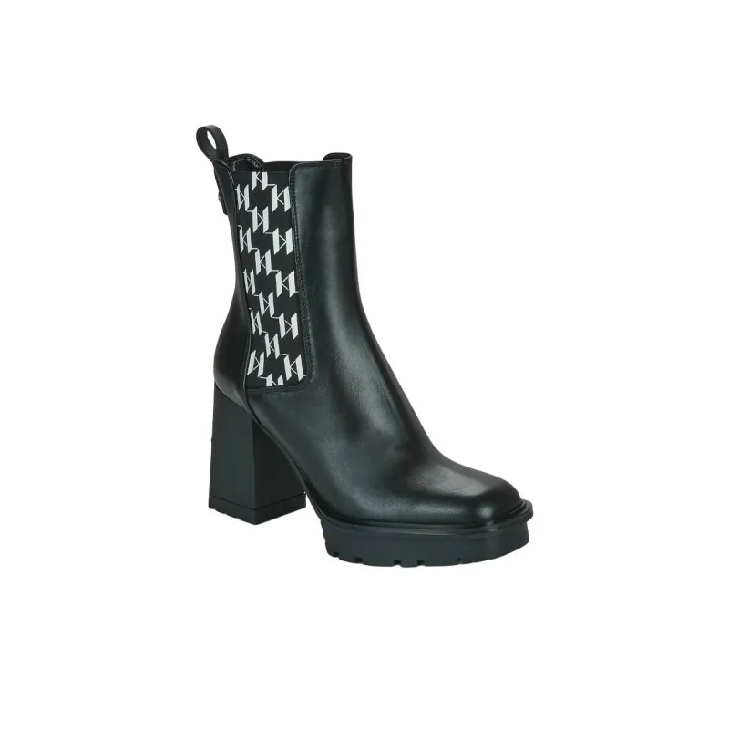 KARL LAGERFELD Crew Chelsea Boots Women's Black-2