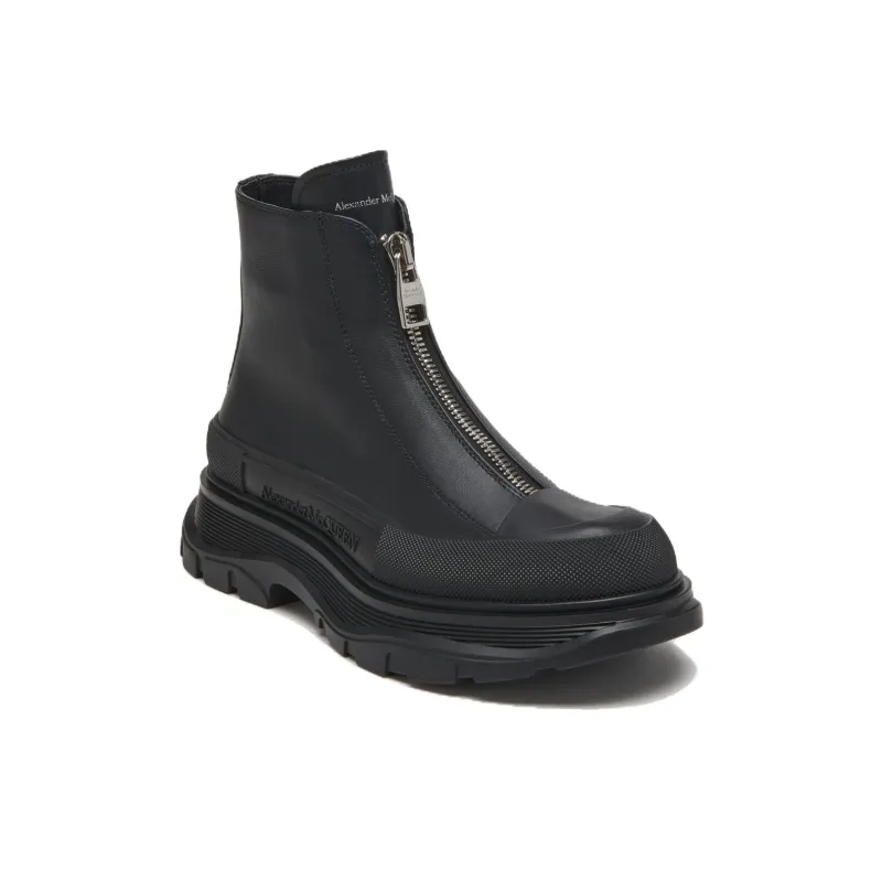 Alexander McQueen Tread Slick Zip Detailed Boots Women's-2
