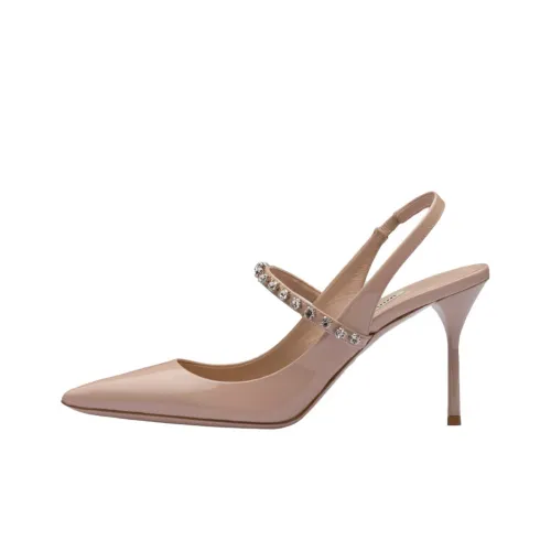 MIU MIU Slim Heel High Heels Women's Pink