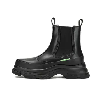 Both Gao Eva Short Chelsea Boots 6.5cm Unisex Black