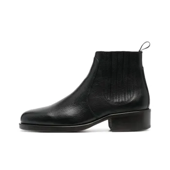 Lemaire Crew Chelsea Boots Men's Black