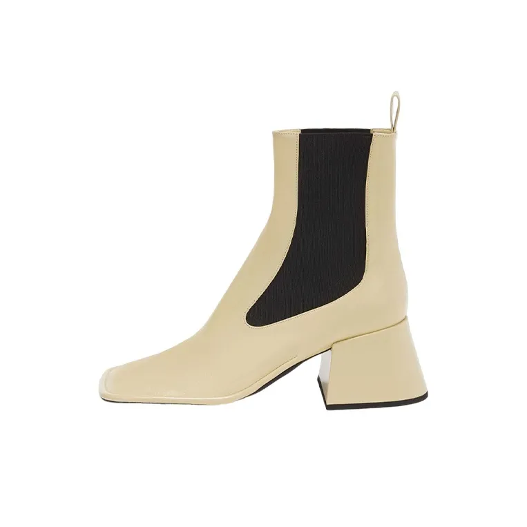 JIL SANDER Chelsea Boots Women's Beige-0