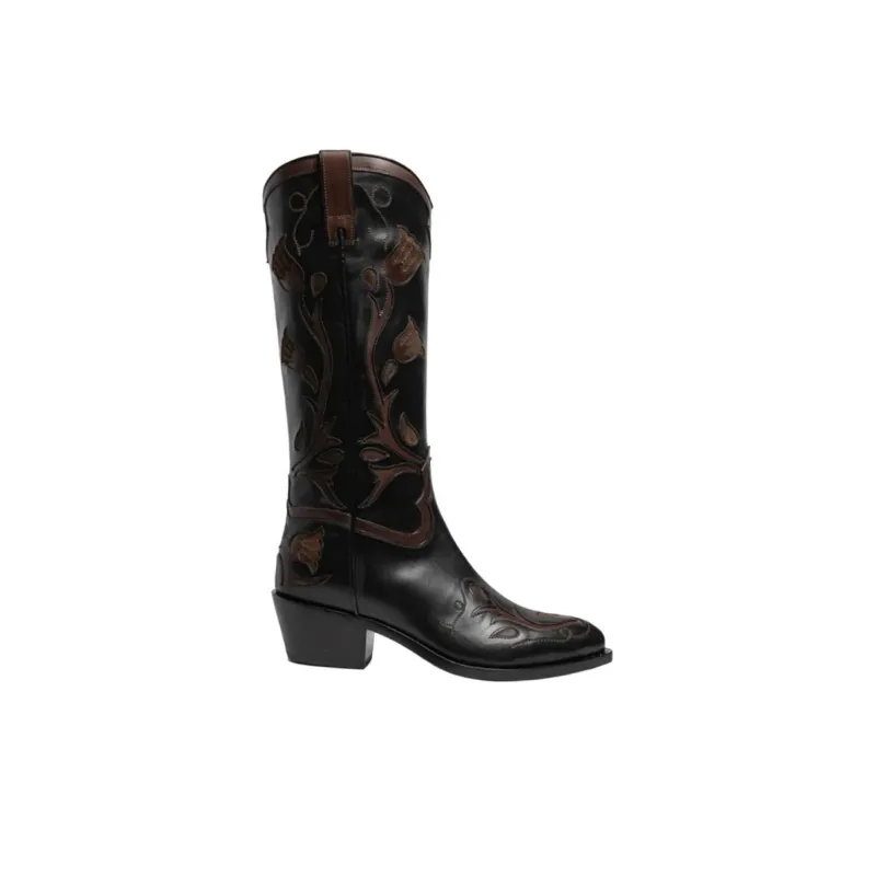 SARTORE SR3726 Ankle Boots 4.5cm Women's Black-1