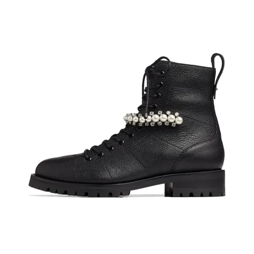 Jimmy Choo Cruz Combat Ankle Boots