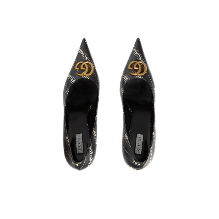 パンプス The Hacker Project Knife Leather Pump Gucci The Hacker Project Knife Leather Pump - Runway Catalog