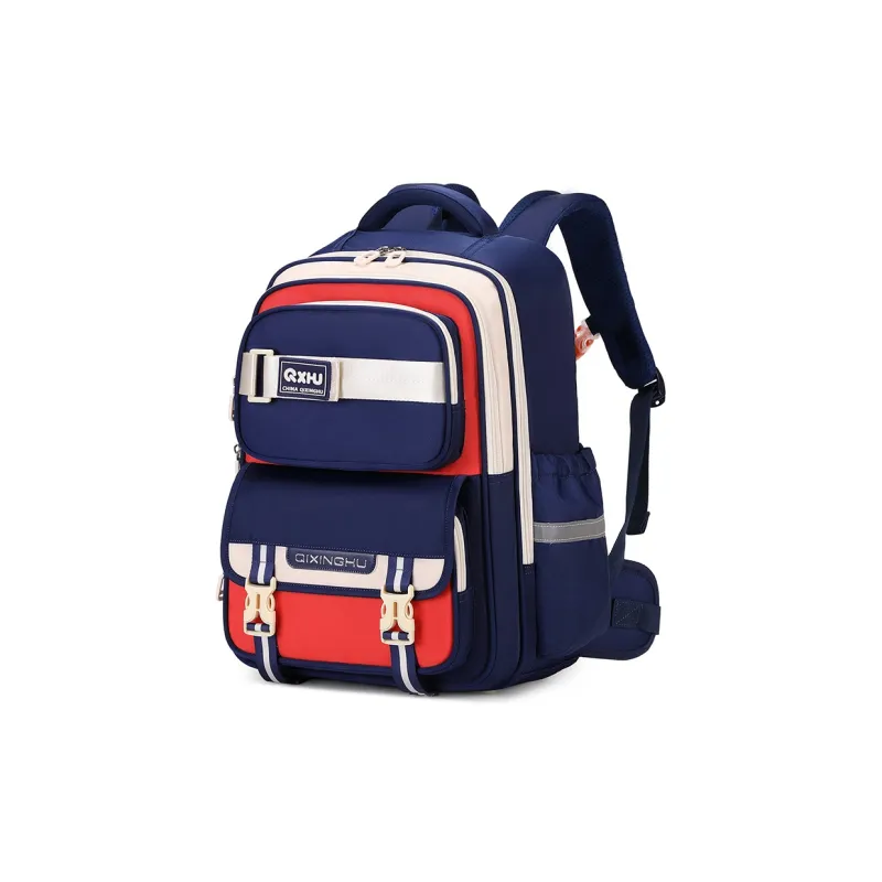 Seven Star Fox Polyester Student Bag Unisex Multicolor-6