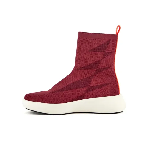 UNITED NUDE BO SOCK Ankle Boots 3cm Women's Red