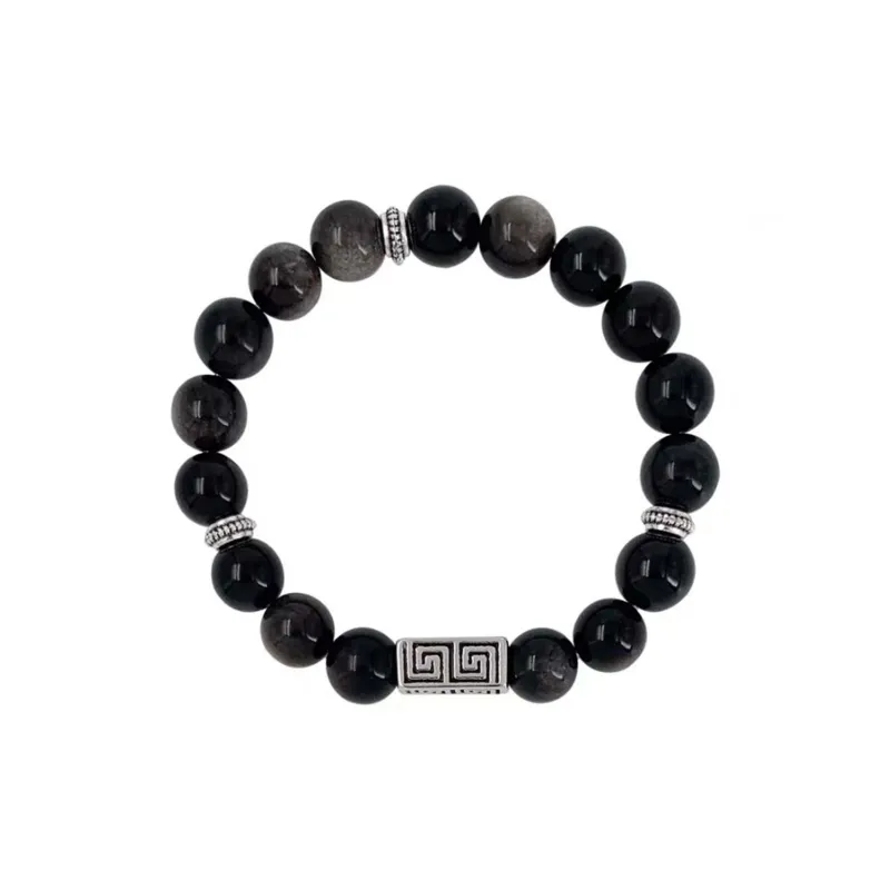 Tanner Obsidian Bracelets Unisex-0