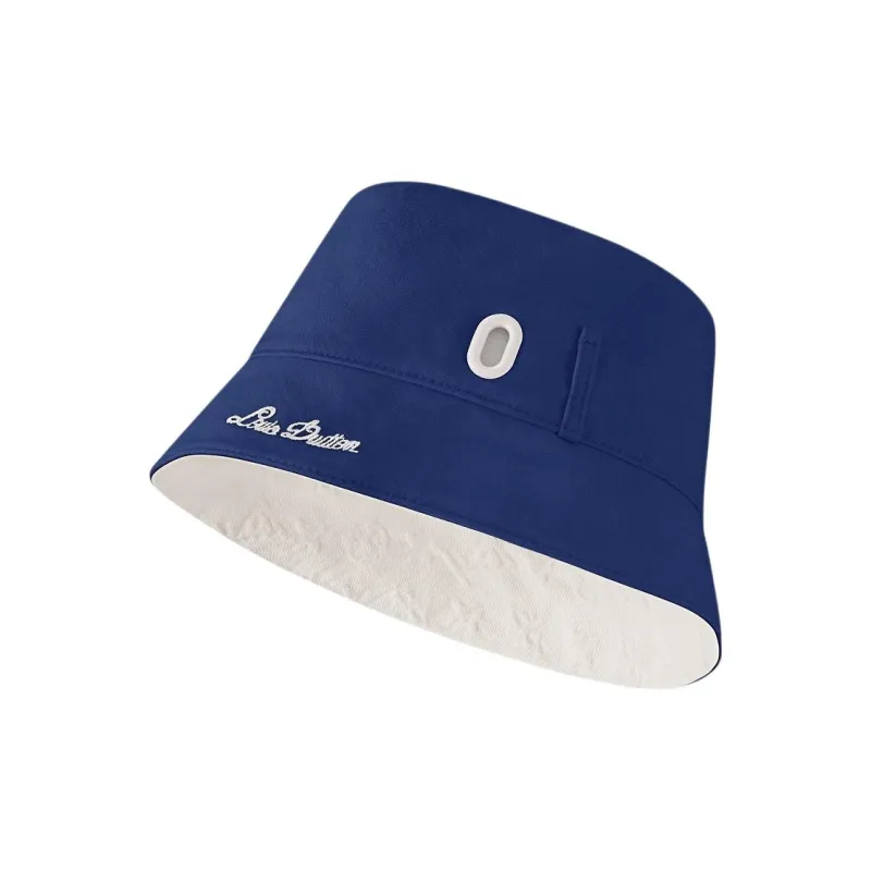 LOUIS VUITTON Cotton Bucket Hats Women's Navy-2