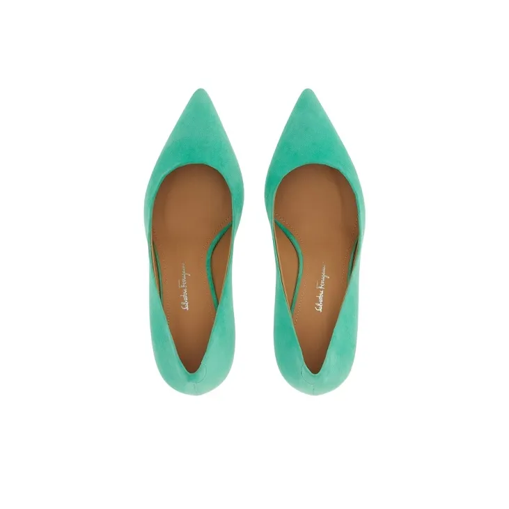 Ferragamo High Heels Women's Green-3