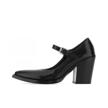 PRADA Chunky Heel High Heels Women's Black