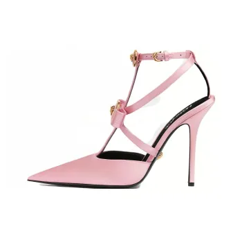 VERSACE Gianni Ribbon Cage 110mm Pumps
