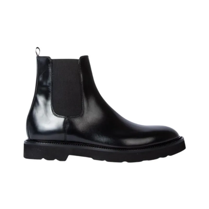 Paul Smith Linton Short Chelsea Boots Men's Black-1