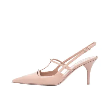 Valentino Slim Heel High Heels Women's Nude Pink