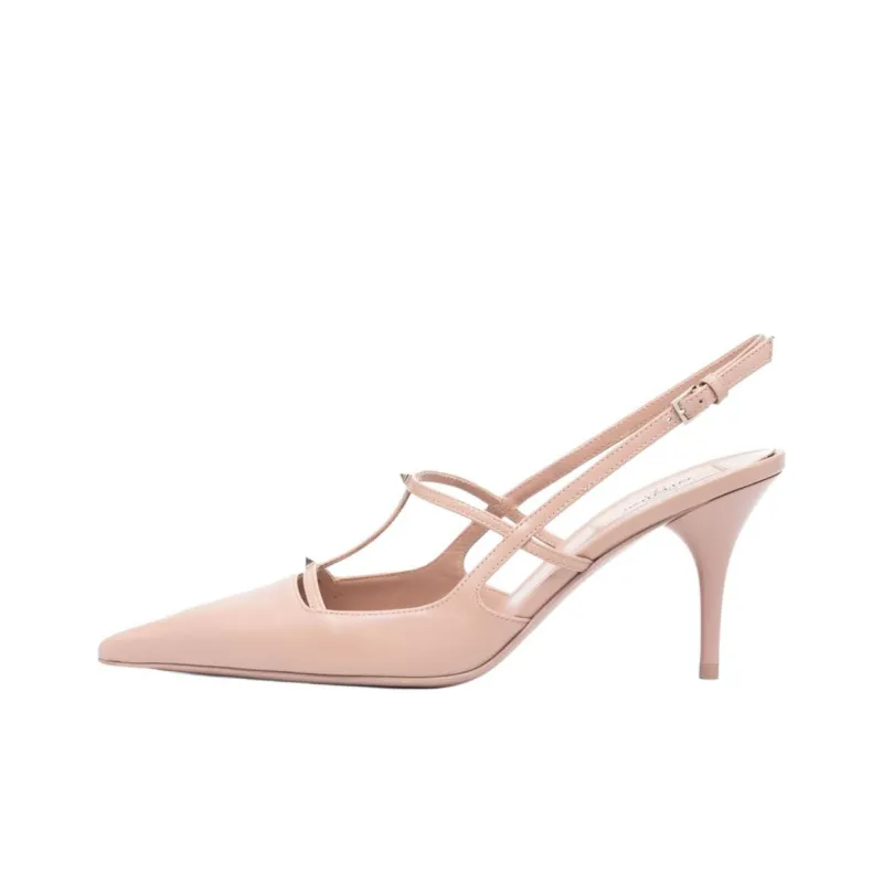 Valentino Slim Heel High Heels Women's Nude Pink-0