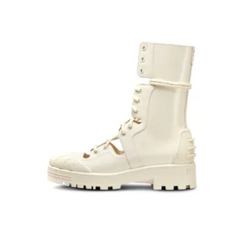 DIOR DiorIron Ankle Boots Women's White