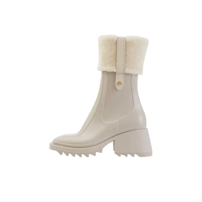 Chloé Betty Heeled Rain Boots Women's-0